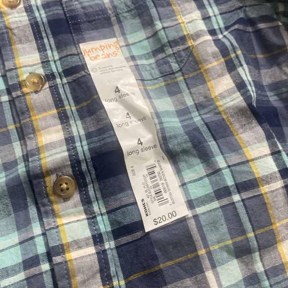 4T Jumping Bean Long Sleeve Boy’s Outfit - Picture 4 of 9